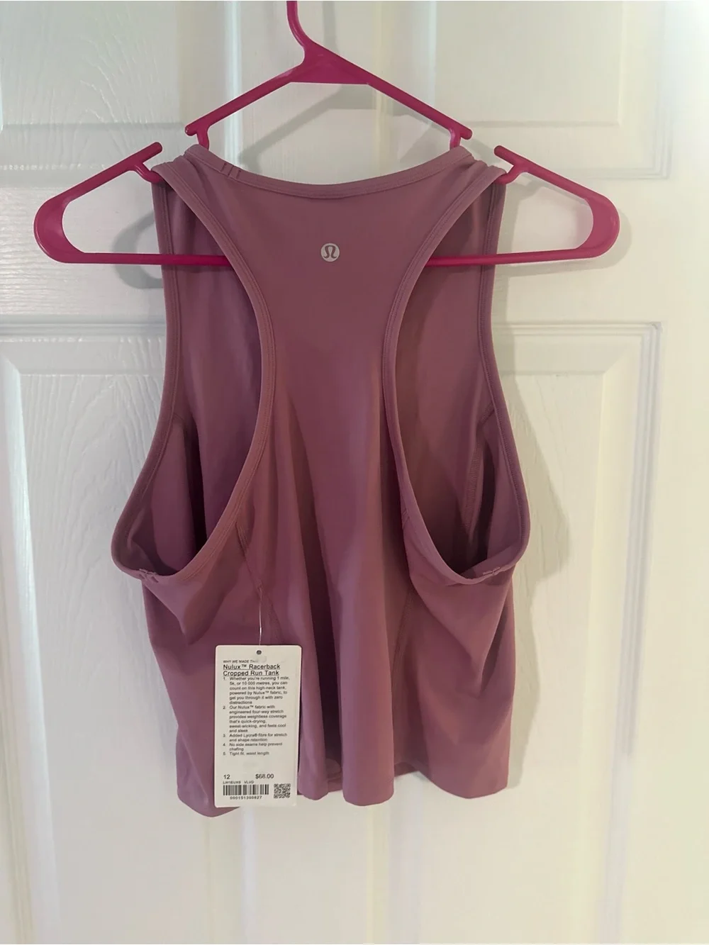 lululemon athletica Dusty Mauve Racerback Tank - Picture 1 of 5